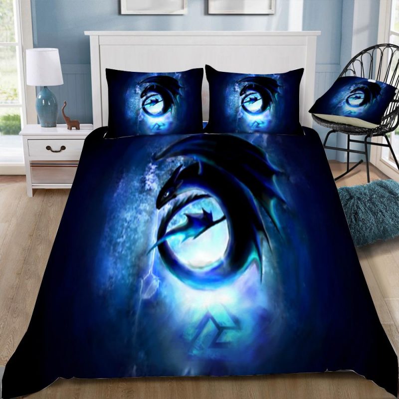 How To Train Your Dragon 35 Duvet Cover and Pillowcase Set Bedding Set