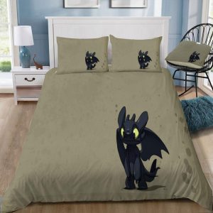 How To Train Your Dragon 9 Duvet Cover and Pillowcase Set Bedding Set