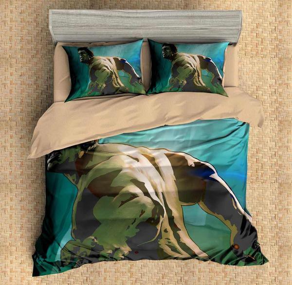 Hulk 2 Duvet Cover and Pillowcase Set Bedding Set