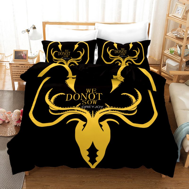 Ice And Fire 1 Duvet Cover and Pillowcase Set Bedding Set