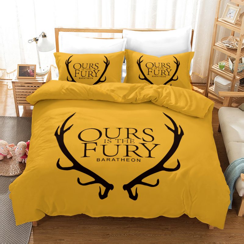 Ice And Fire 5 Duvet Cover and Pillowcase Set Bedding Set