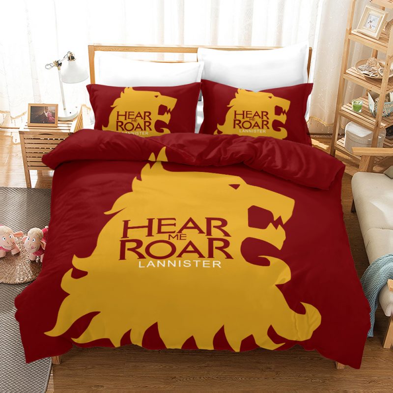 Ice And Fire 6 Duvet Cover and Pillowcase Set Bedding Set