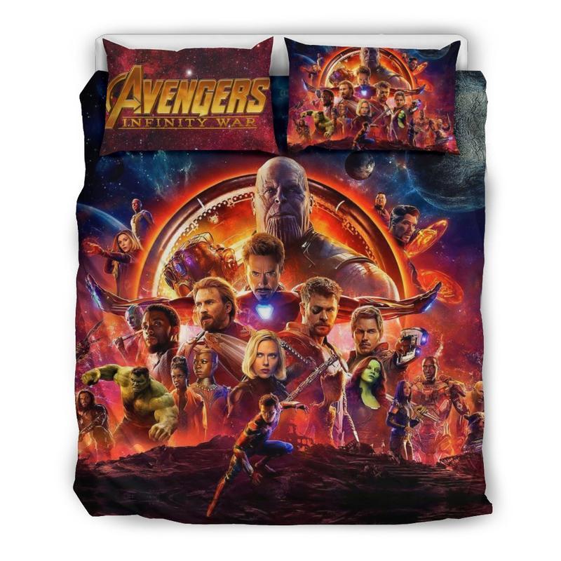 Infinity War Duvet Cover and Pillowcase Set Bedding Set