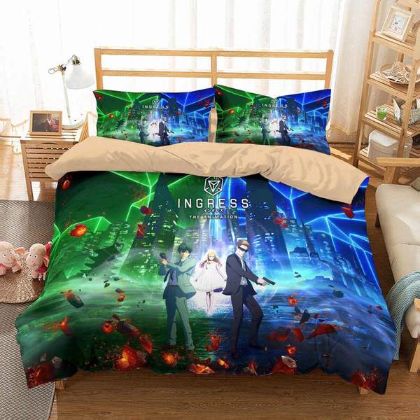 Ingress Duvet Cover and Pillowcase Set Bedding Set