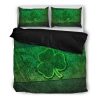 Irish Shamrock Duvet Cover and Pillowcase Set Bedding Set