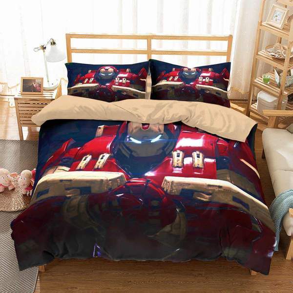 Iron Hulkbuster Duvet Cover and Pillowcase Set Bedding Set