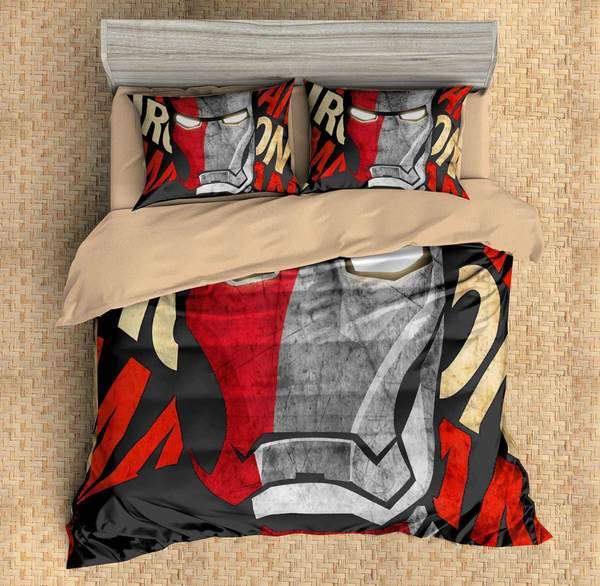 Iron Man 3 Duvet Cover and Pillowcase Set Bedding Set