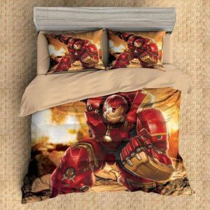 Iron Man 4 Duvet Cover and Pillowcase Set Bedding Set