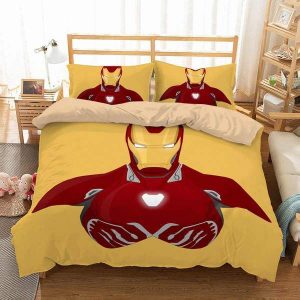 Iron Man 5 Duvet Cover and Pillowcase Set Bedding Set