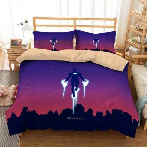 Iron Man 6 Duvet Cover and Pillowcase Set Bedding Set