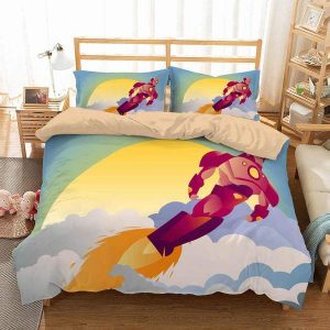 Iron Man 7 Duvet Cover and Pillowcase Set Bedding Set