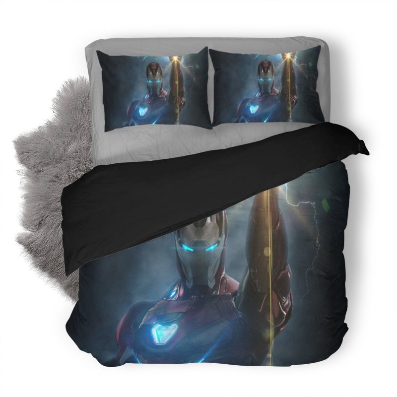 Iron Man Duvet Cover and Pillowcase Set Bedding Set 362