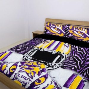 Isu Tigers Duvet Cover and Pillowcase Set Bedding Set