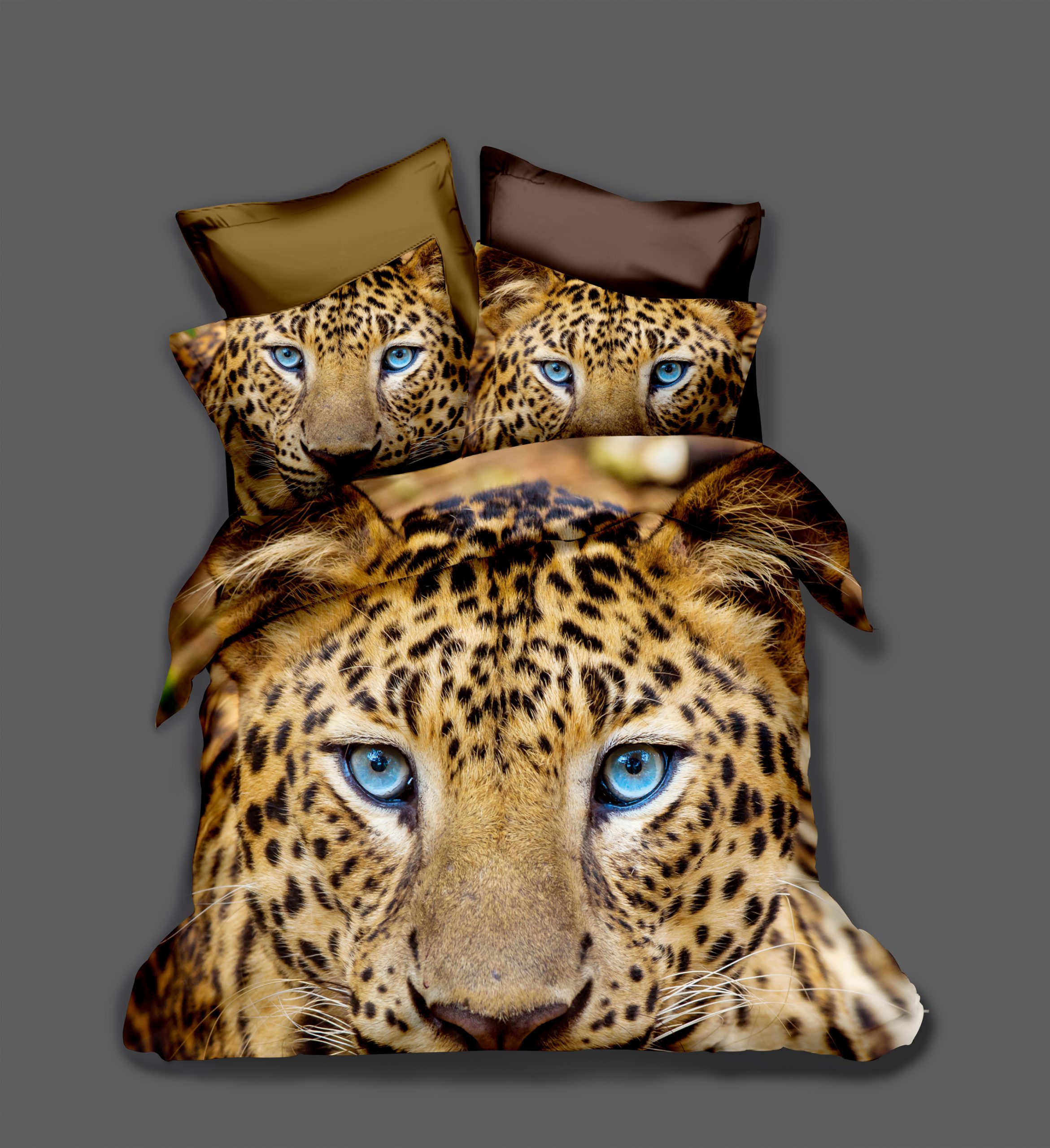 Jaguar Duvet Cover and Pillowcase Set Bedding Set 824