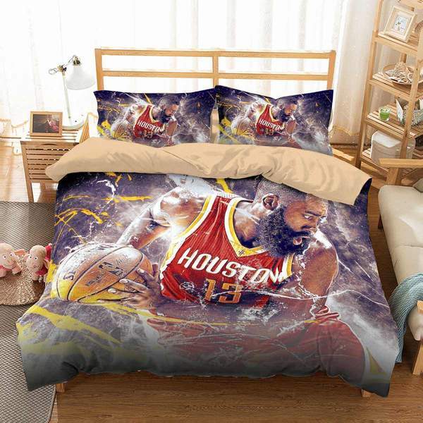 James Harden 2 Duvet Cover and Pillowcase Set Bedding Set