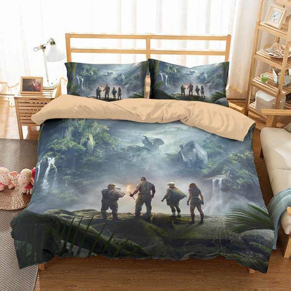 Jumanji 2 Duvet Cover and Pillowcase Set Bedding Set