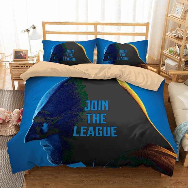 Justice League 10 Duvet Cover and Pillowcase Set Bedding Set