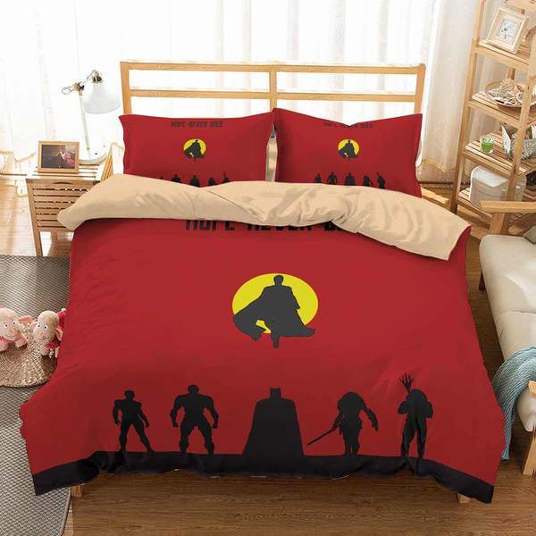 Justice League 11 Duvet Cover and Pillowcase Set Bedding Set