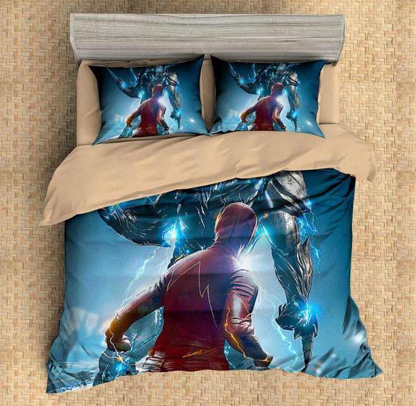 Justice League 9 Duvet Cover and Pillowcase Set Bedding Set