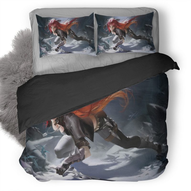 Katerina Zu Duvet Cover and Pillowcase Set Bedding Set