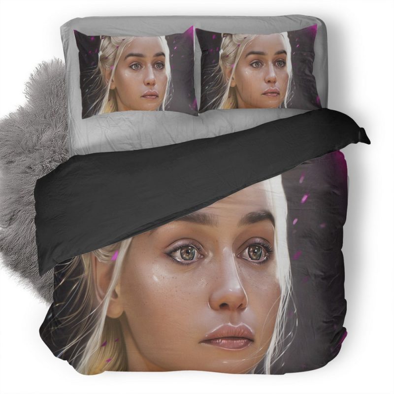 Khaleesi Fan Art A2 Duvet Cover and Pillowcase Set Bedding Set