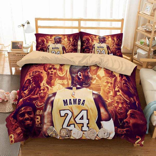 Kobe Brant Duvet Cover and Pillowcase Set Bedding Set