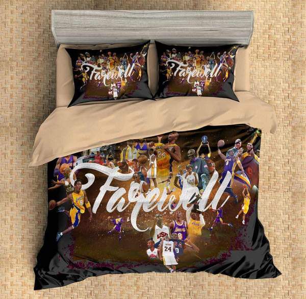 Kobe Bryant 2 Duvet Cover and Pillowcase Set Bedding Set