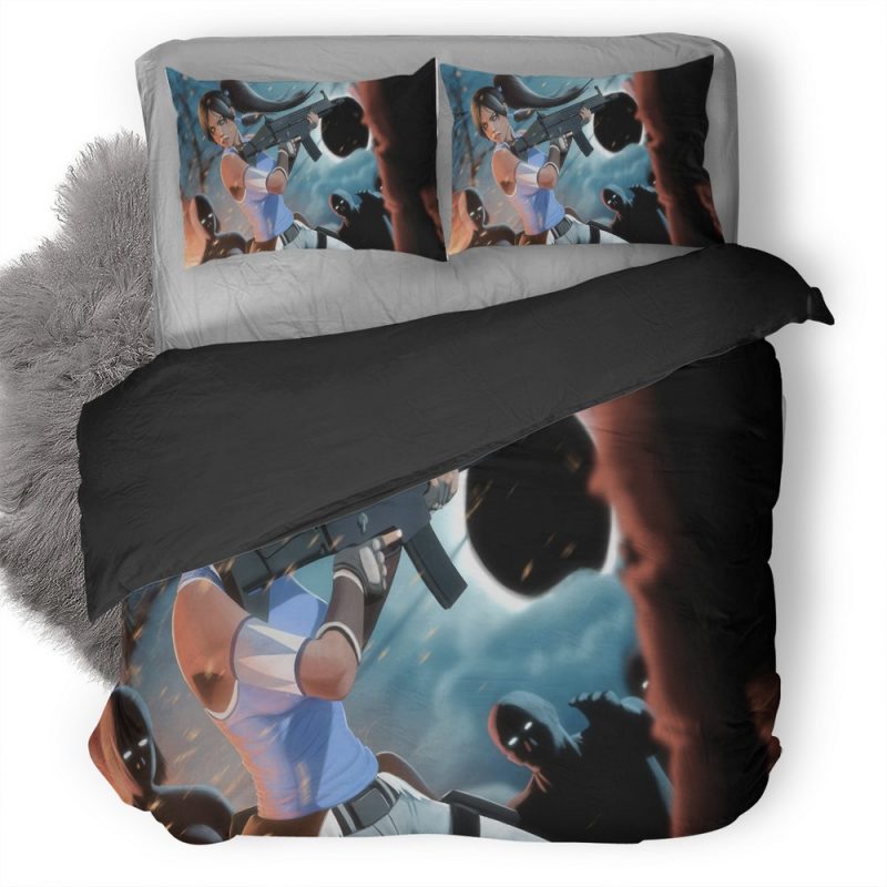 Korra Killing With Gun 83 Duvet Cover and Pillowcase Set Bedding Set