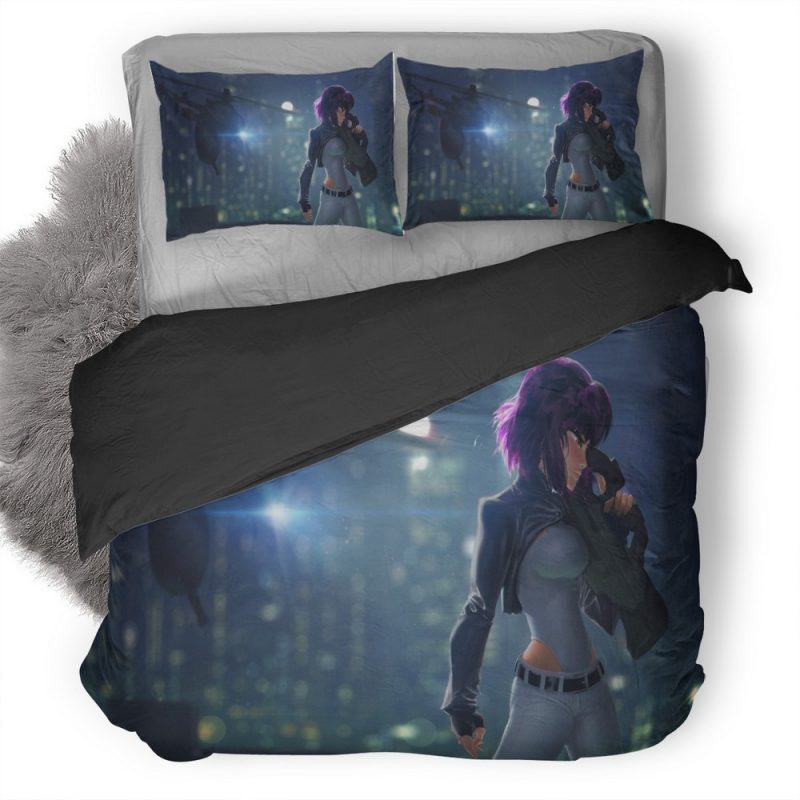 Kusanagi Zq Duvet Cover and Pillowcase Set Bedding Set