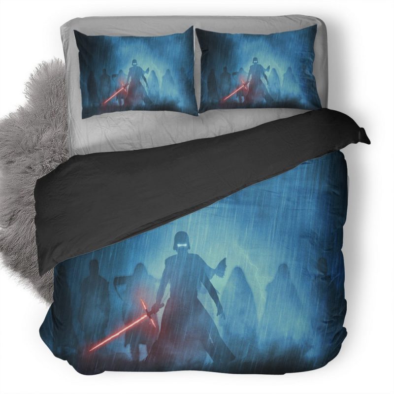 Kylo Ren With His Knights 97 Duvet Cover and Pillowcase Set Bedding Set