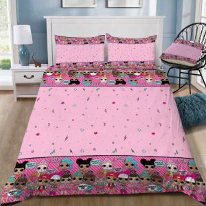 L O L Surprise Duvet Cover and Pillowcase Set Bedding Set 248