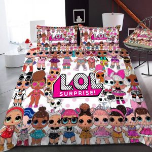 L O L Surprise Duvet Cover and Pillowcase Set Bedding Set 236