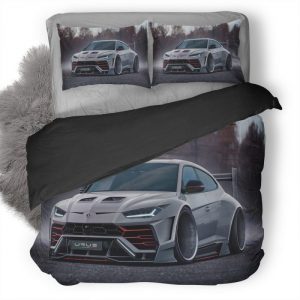 Lamborghini Urus Artwork Ls Duvet Cover and Pillowcase Set Bedding Set