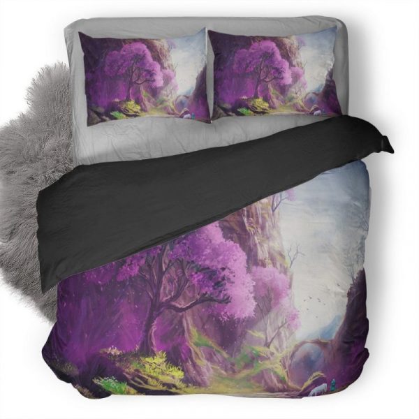 Landscape Fantasy Art 2J Duvet Cover and Pillowcase Set Bedding Set