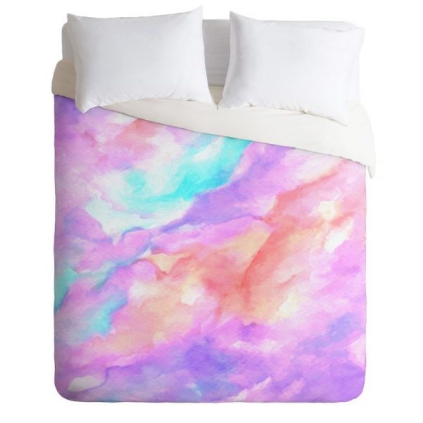 Lavender Haze Duvet Cover and Pillowcase Set Bedding Set