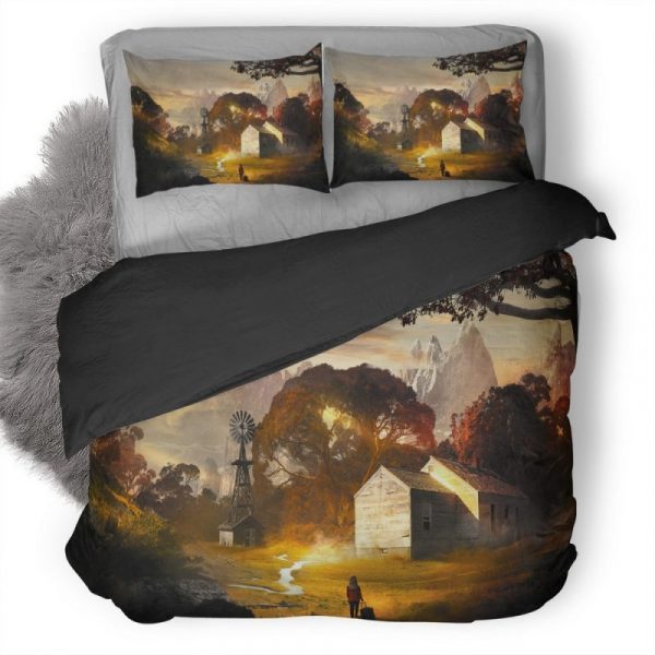 Leaving Home D9 Duvet Cover and Pillowcase Set Bedding Set