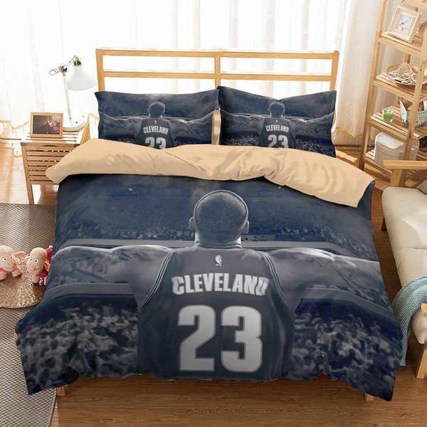 Lebron James 4 Duvet Cover and Pillowcase Set Bedding Set