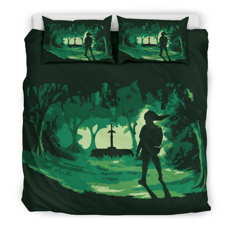 Legend Of Zelda Duvet Cover and Pillowcase Set Bedding Set 28