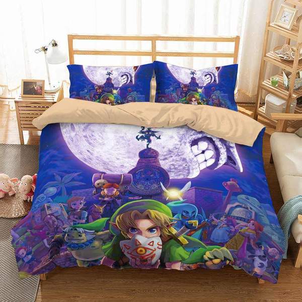 Legend Of Zelda room Duvet Cover and Pillowcase Set Bedding Set