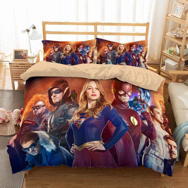 Legends Of Tomorrow Duvet Cover and Pillowcase Set Bedding Set