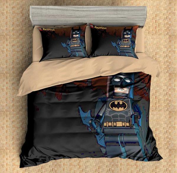 Lego Batman 2 Duvet Cover and Pillowcase Set Bedding Set