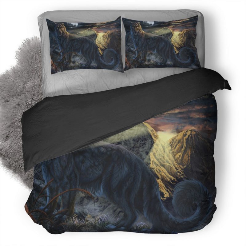 Leopard Fantasy 6E Duvet Cover and Pillowcase Set Bedding Set