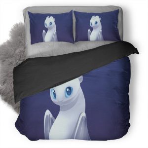 Light Fury Fr Duvet Cover and Pillowcase Set Bedding Set