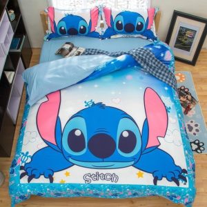 Lilo Stitch Disney 221 Duvet Cover and Pillowcase Set Bedding Set