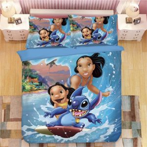 Lilo Stitch Disney 225 Duvet Cover and Pillowcase Set Bedding Set