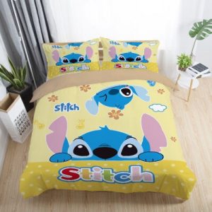 Lilo Stitch Disney 233 Duvet Cover and Pillowcase Set Bedding Set