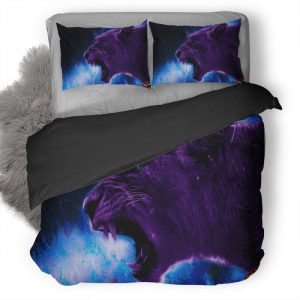 Lion Artistic 09 Duvet Cover and Pillowcase Set Bedding Set