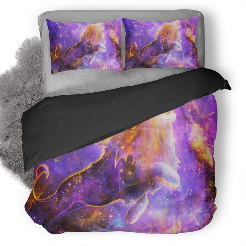 Lion Spirit 8A Duvet Cover and Pillowcase Set Bedding Set