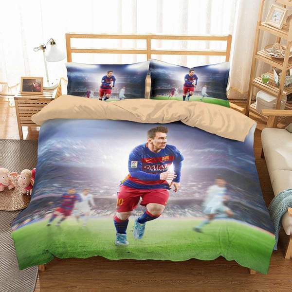 Lionel Messi 4 Duvet Cover and Pillowcase Set Bedding Set 528