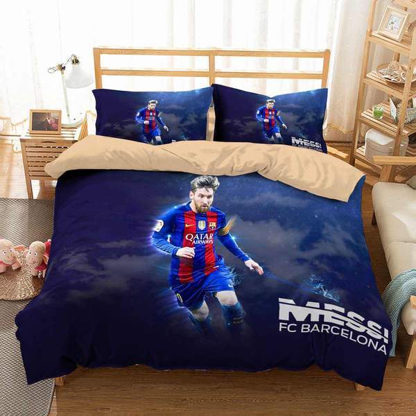 Lionel Messi 6 Duvet Cover and Pillowcase Set Bedding Set